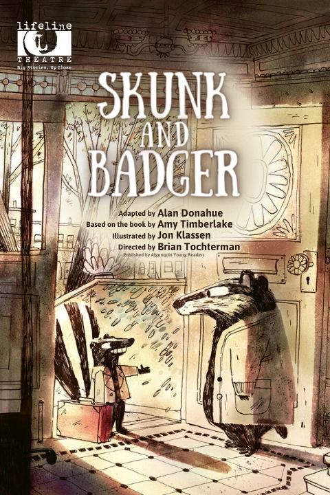 Skunk and Badger show poster