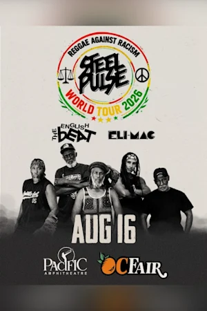 Steel Pulse with special guest Eli-Mac tickets