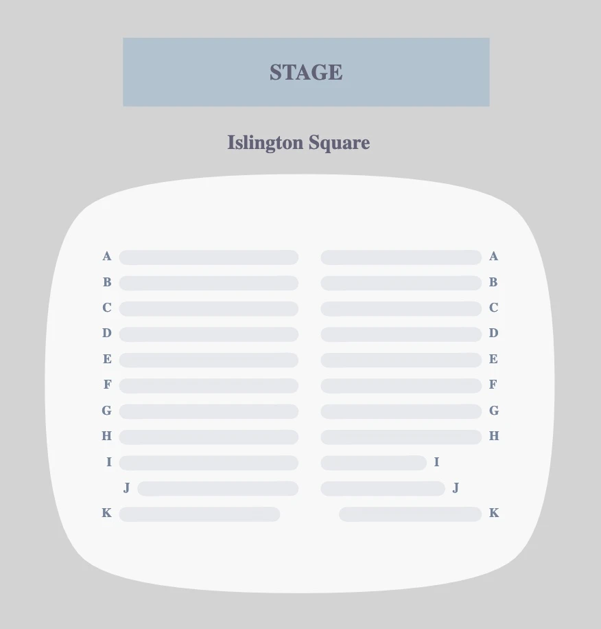 King's Head Theatre seating plan