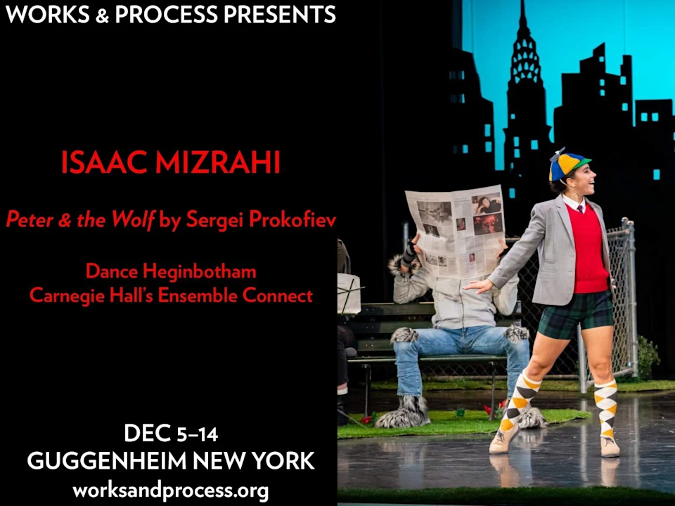 Peter & the Wolf by Sergei Prokofiev with Isaac Mizrahi, Dance Heginbotham: What to expect - 1