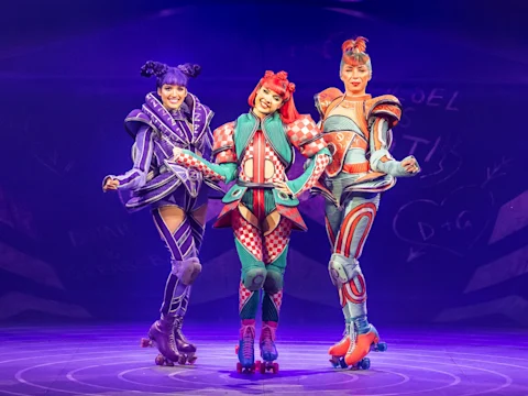 Production shot of Starlight Express in London