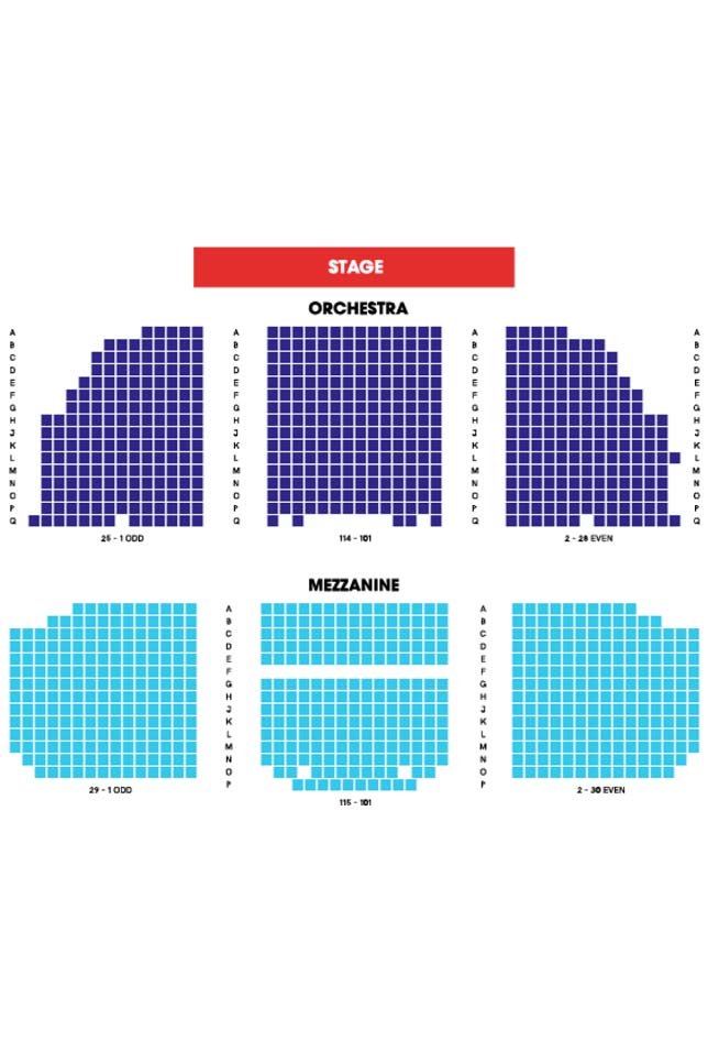 Nederlander Seating Map Brokeasshome Com   Nederlander 