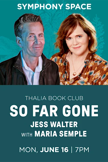 Jess Walter, So Far Gone tickets