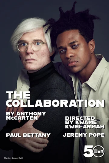 Paul Bettany and Jeremy Pope in The Collaboration on Broadway Tickets