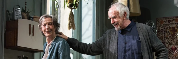 Eileen Atkins & Jonathan Pryce in The Height of the Storm