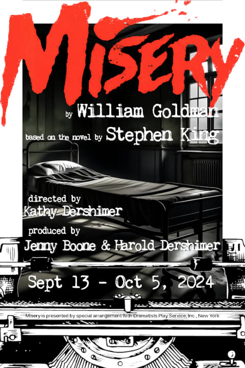 Misery show poster