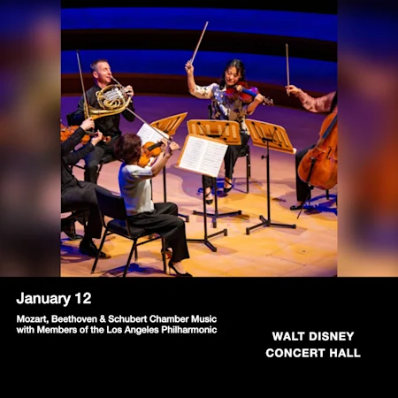 Mozart, Beethoven & Schubert Chamber Music with Members of the Los Angeles Philharmonic