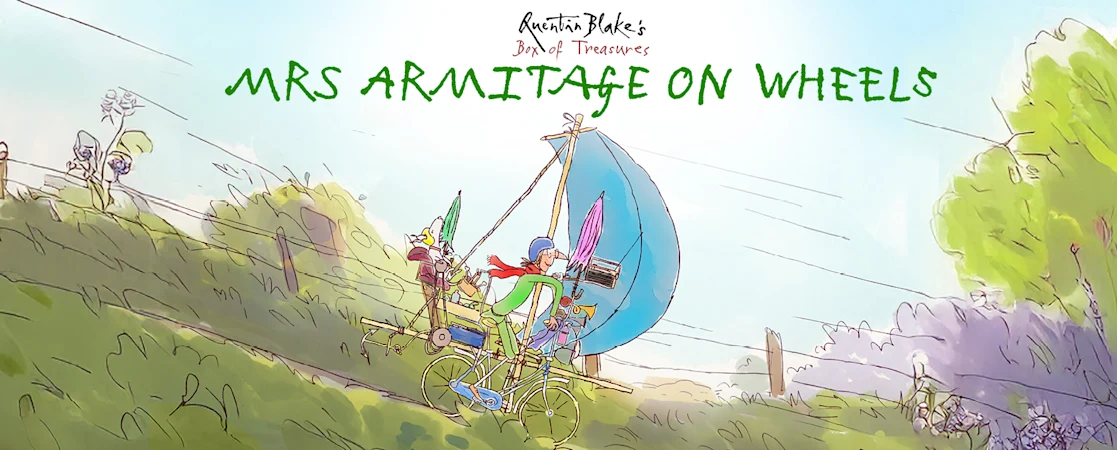 Quentin Blake's Mrs Armitage on Wheels
