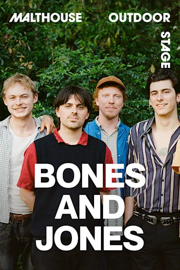 Bones and Jones at Malthouse Outdoor Stage tickets