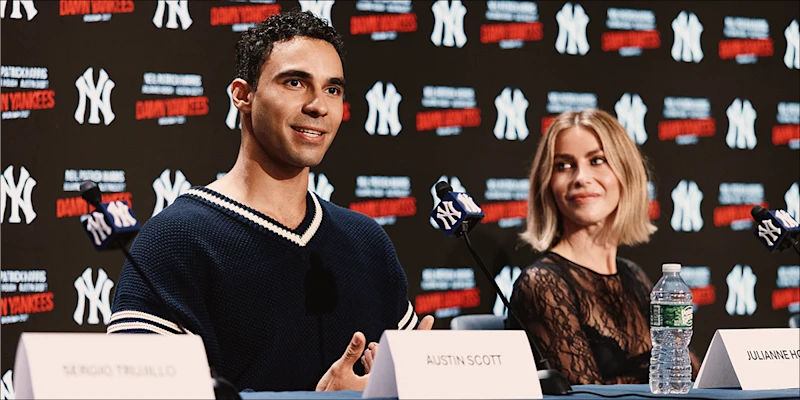 The Yankees' Aaron Judge inspired Damn Yankees star Austin Scott.