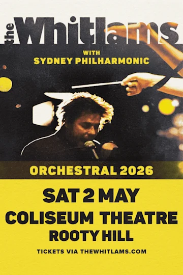The Whitlams with Sydney Philharmonic at Coliseum Theatre tickets