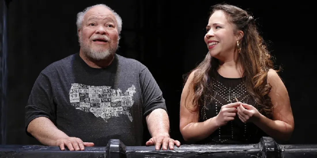 Photo credit: Stephen McKinley Henderson and Rosal Colon in 'Between Riverside and Crazy' at Second Stage Theatre in 2015. (Photo by Carol Rosegg)