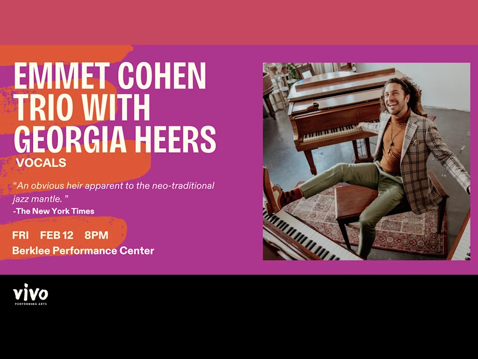 Emmet Cohen Trio with Georgia Heers: What to expect - 1