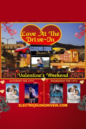Valentine's Weekend Double Feature: The Notebook & La La Land Drive-In Movie Night Tickets