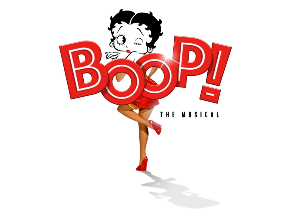 Poster of BOOP! The Betty Boop Musical on Broadway in New York.