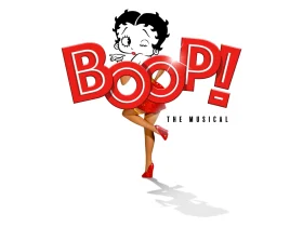 Poster of BOOP! The Betty Boop Musical on Broadway in New York.