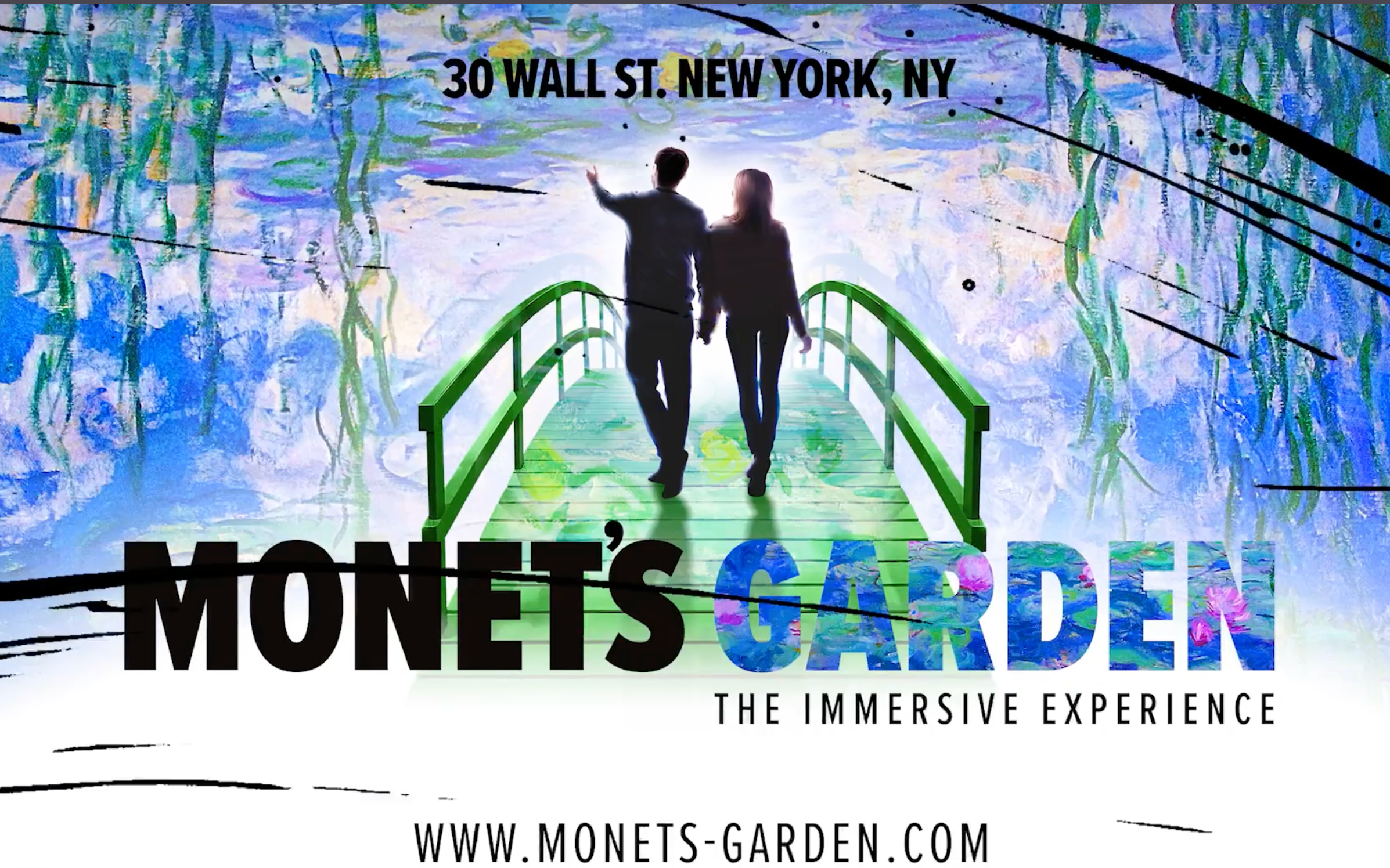 Immersive authentic Monet Poster nwt