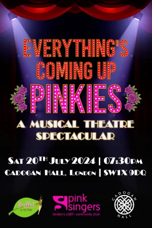Everything’s Coming Up Pinkies: A Musical Theatre Spectacular
