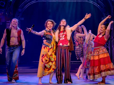 A group of people on a stage.