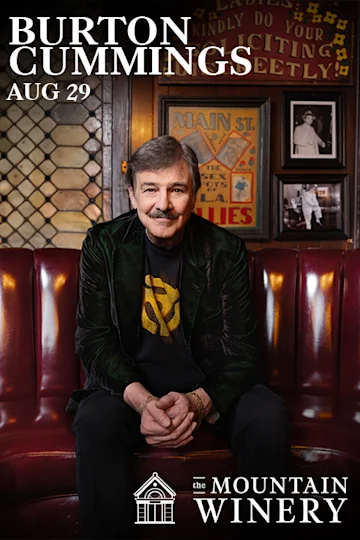 Burton Cummings of the Guess Who tickets