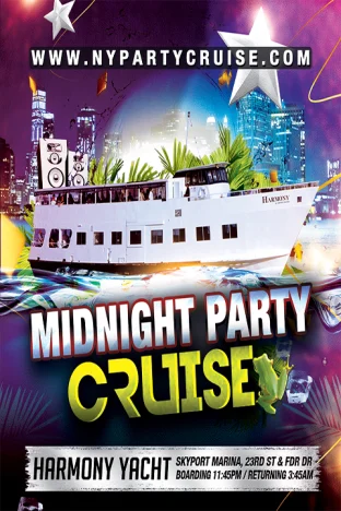 Midnight Party Cruise Tickets