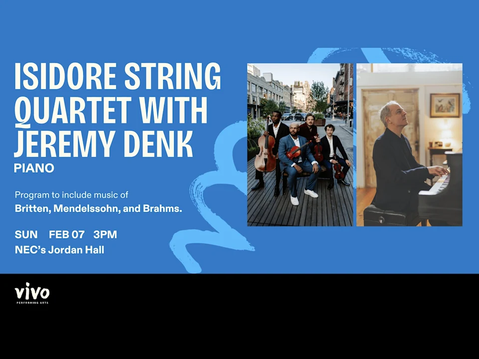 Isidore String Quartet with Jeremy Denk: What to expect - 1