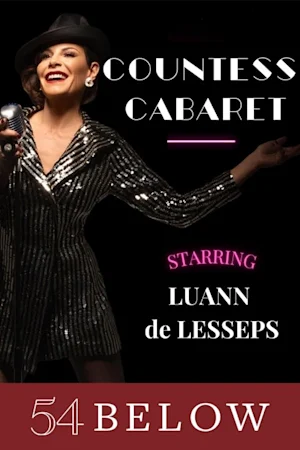 Countess Cabaret Starring Real Housewives of NY's Luann de Lesseps Tickets
