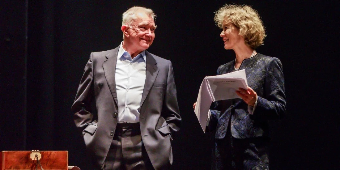 Photo credit: Martin Shaw and Jenny Seagrove (Photo courtesy of Emma Holland PR)