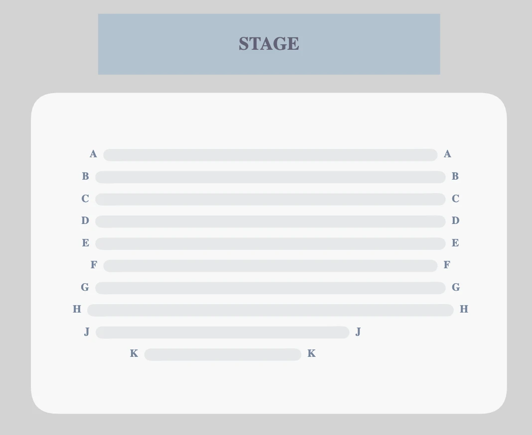 New York Theatre Workshop seating plan