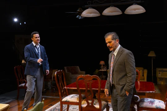 Trey Santiago-Hudson and John Leguizamo in "The Other Americans". Photo by T. Charles Erickson Photography.