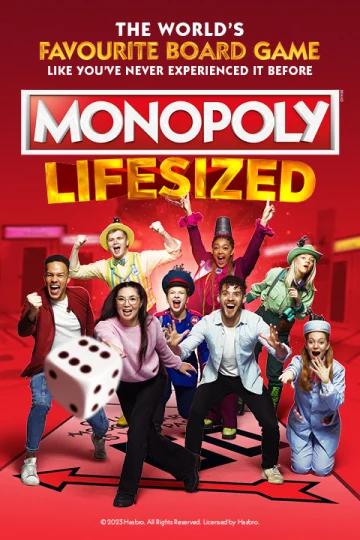 Monopoly Lifesized - Classic Board Tickets