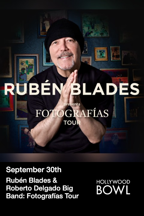 Rubén Blades & Roberto Delgado Big Band: Fotografías Tour tickets