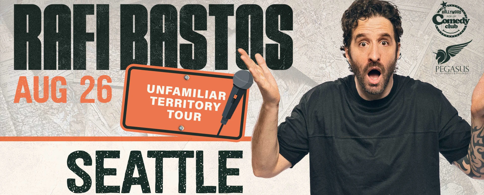 Rafi Bastos "Unfamiliar Territory Tour"