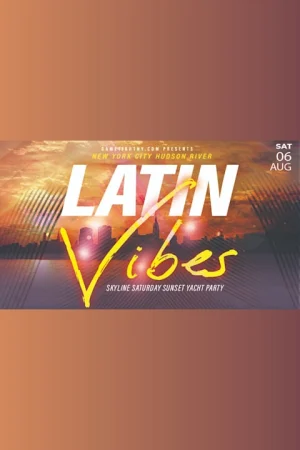 NYC Latin Vibes Yacht Party Cruise Tickets