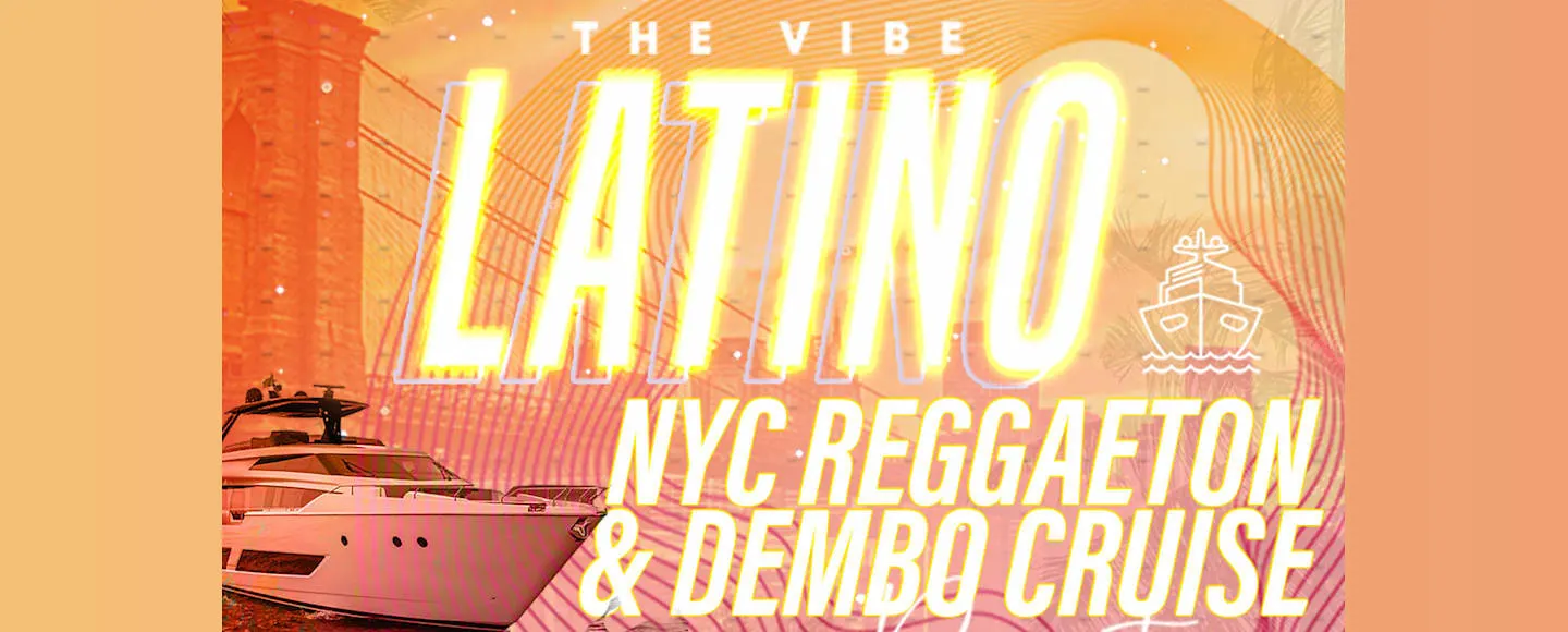 Dembo Reggaeton Latin NYC Cabana Yacht Sunset Cruise