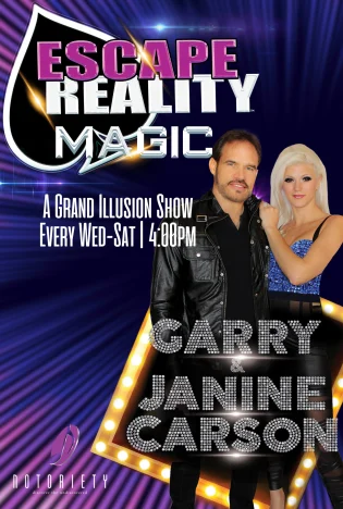 Escape Reality Magic of Garry & Janine Carson Tickets