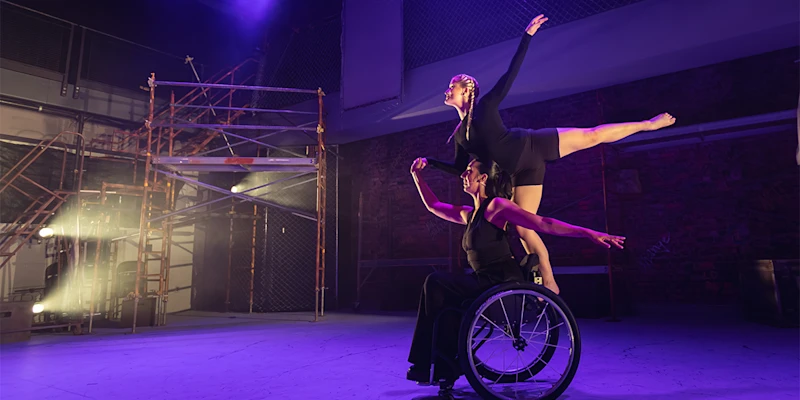 A dance performed in a wheelchair is among the show's highlights.