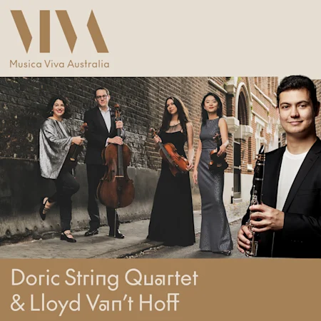 Doric String Quartet & Lloyd Van’t Hoff presented by Musica Viva Australia | Sydney
