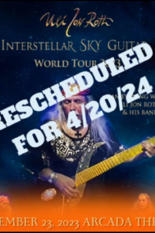 Uli Jon Roth – Interstellar Sky Guitar Tour Tickets