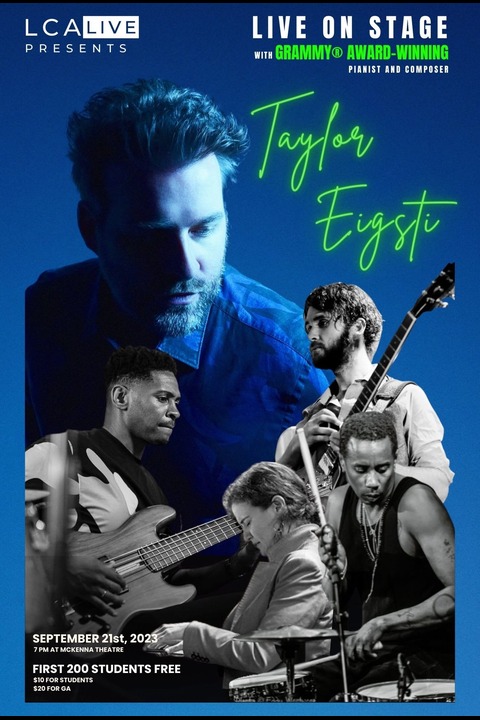 Taylor Eigsti Quintet show poster