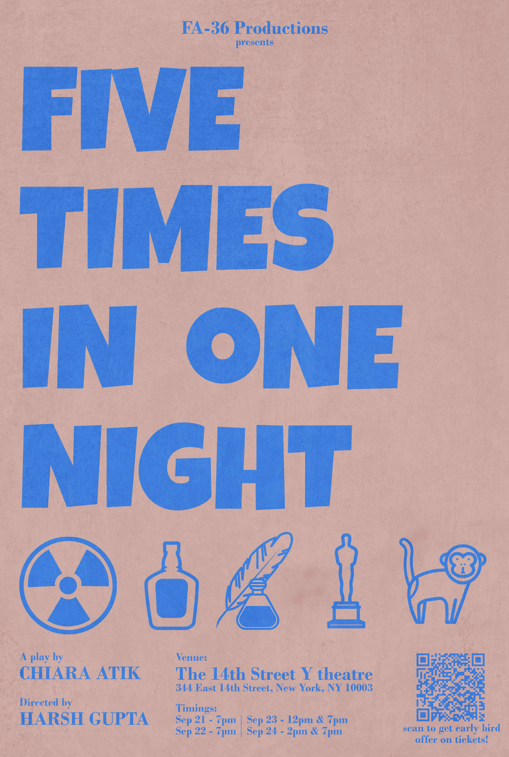 Five Times In One Night Tickets | New York City | TodayTix