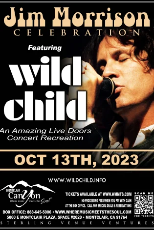 Wild Child – A Live Re-creation of a 60s Doors Concert Tickets