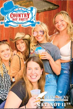 [Poster] Old Crow's Country Day Party: Live Music, Welcome Beer & Shot of Whiskey 33957