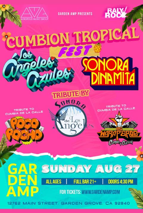 Los Angeles Azules, Sonora Dinamita Tribute by Sonora de Los Angeles show poster