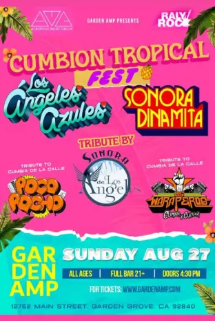 Los Angeles Azules, Sonora Dinamita Tribute by Sonora de Los Angeles Tickets