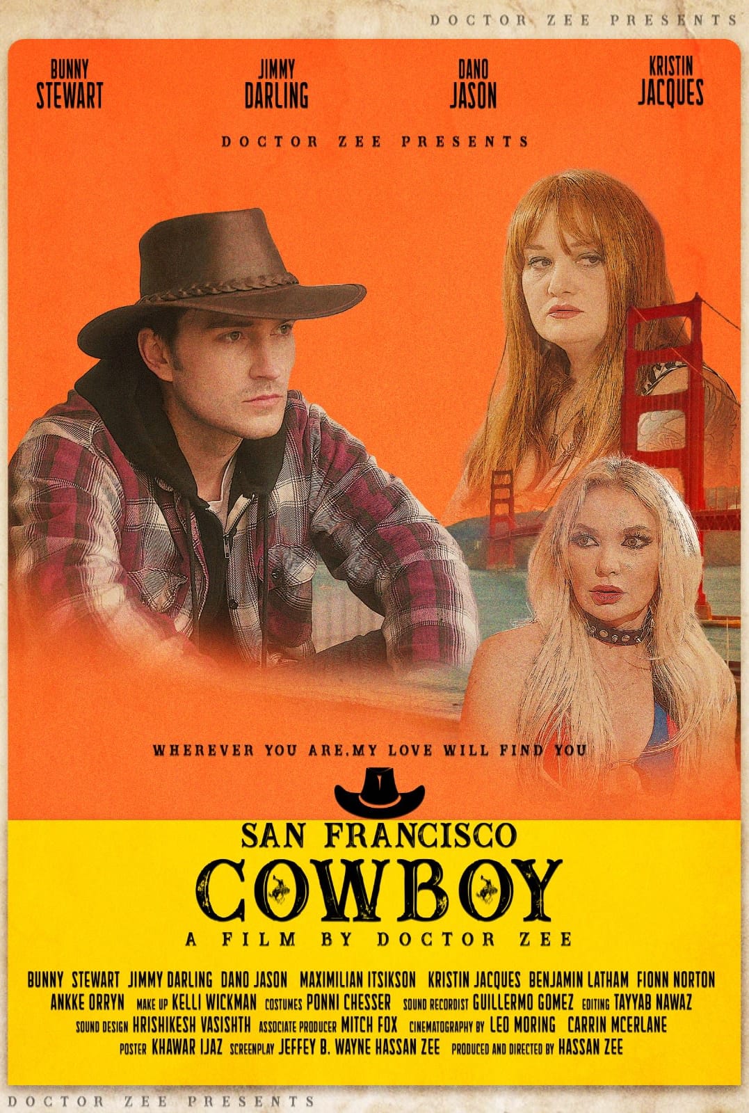 San Francisco Cowboy Movie Sacramento Premiere show poster