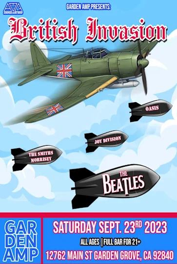 The Beatles, The Smiths, Oasis, Joy Division Tributes - British Invasion tickets
