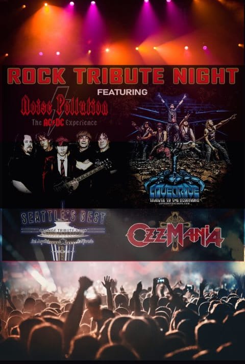 AC/DC, Scorpions, Ozzy Osbourne Tributes & 90's Grunge Tribute