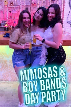Mimosas & Boy Bands Day Party - Includes 3 Hours of Mimosas Tickets