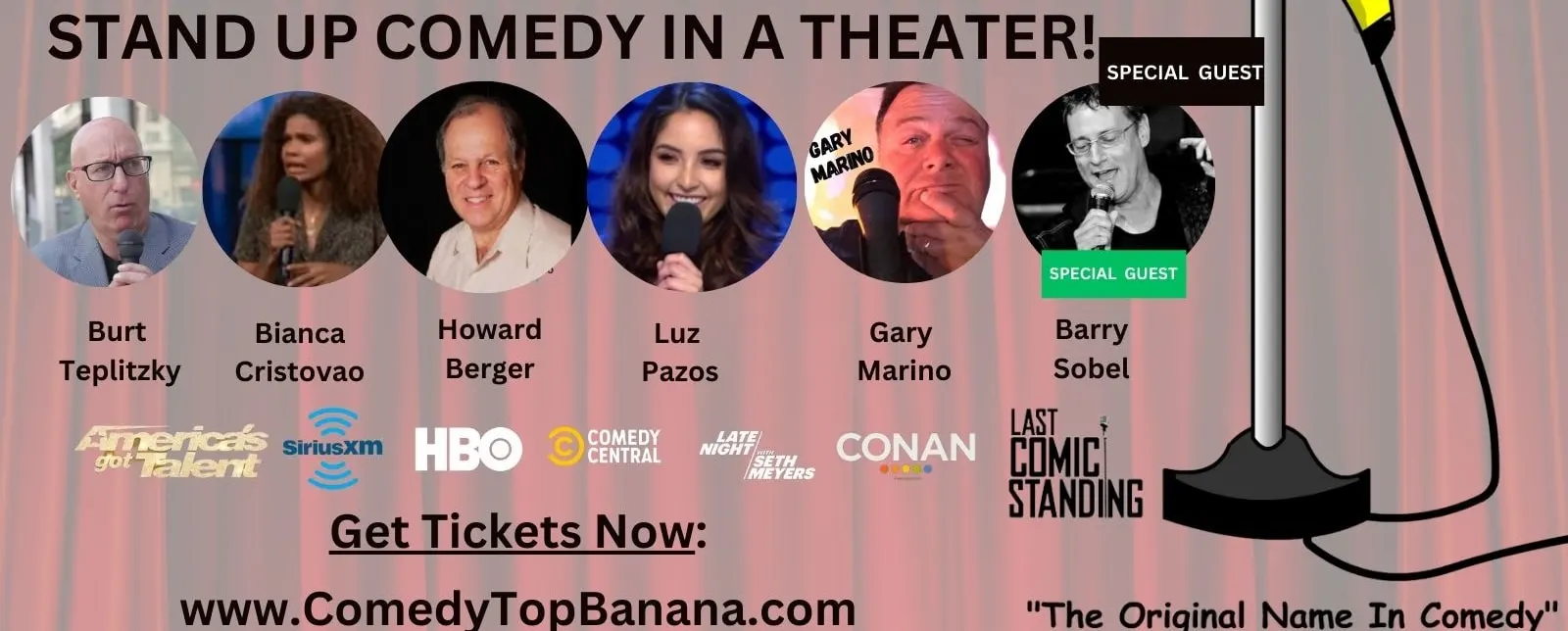 Top Banana Stand Up Comedy in a West la Theater!